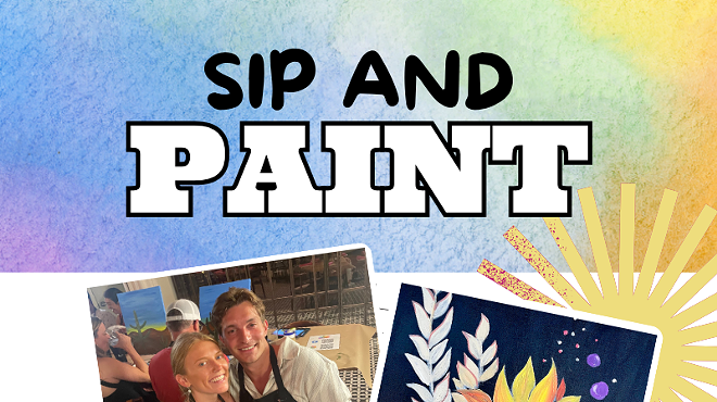 Image: Sunflower Magic Paint and Sip + Margarita Monday