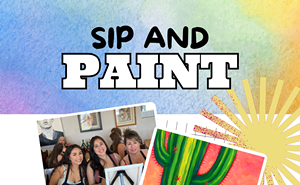 Image: Sunset Cactus Paint and Sip at Westward Look