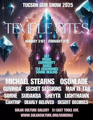 Image: Temple Rites - Gem Show Activations at Solar Culture
