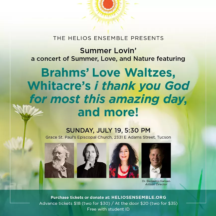 The Helios Ensemble presents Summer Lovin'
