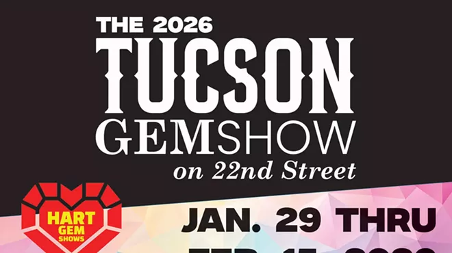Image: The Tucson Gem Show on 22nd St.