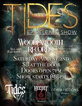 Image: Tides EP release show with Keeper & Other Fictions
