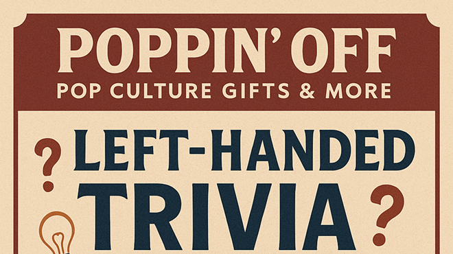 Image: Trivia Night - Left-Handed Everything @ Poppin' Off