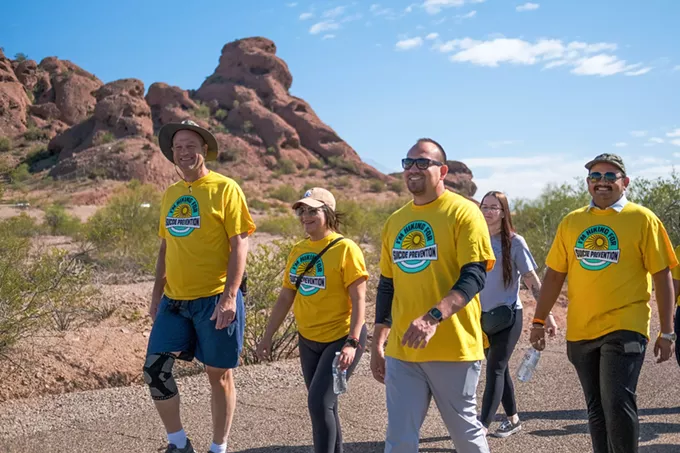 Construction Hike for Hope