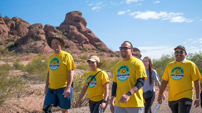 Image: Tucson Construction Hike for Hope