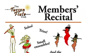 Image: Tucson Flute Club Members' Recital and Silent Auction