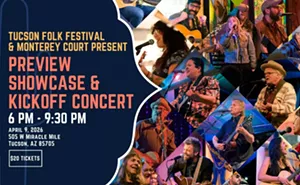 Image: Tucson Folk Festival Preview Showcase & Kickoff Party