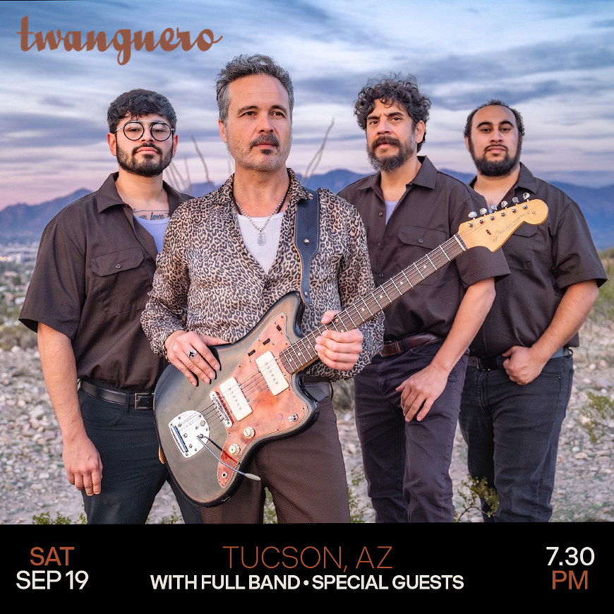 Twanguero band live in Tucson Sep 19