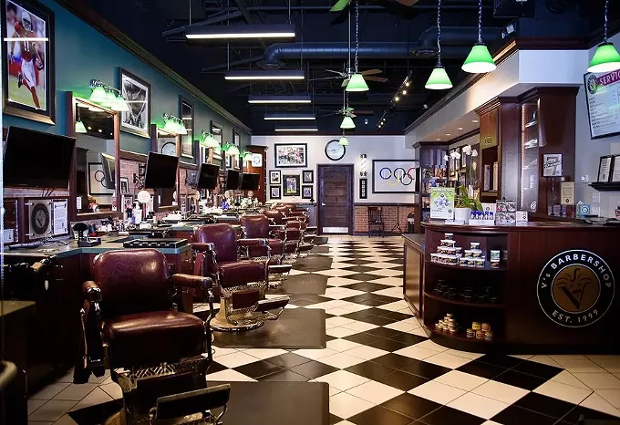 A Nod to Tradition: V’s Barbershop created a mental escape