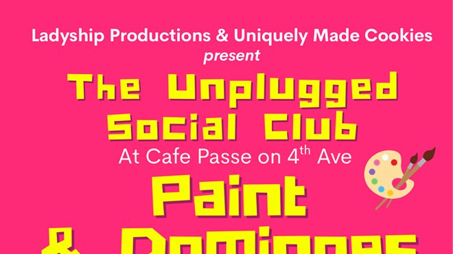 Image: Unplugged Social Club: Paint & Dominoes