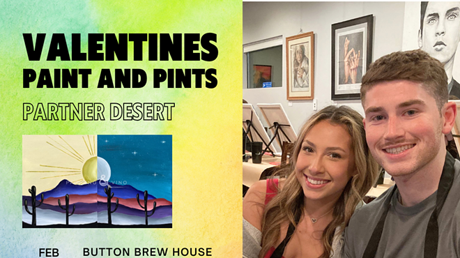 Image: Valentine’s Day Paint and Pints
