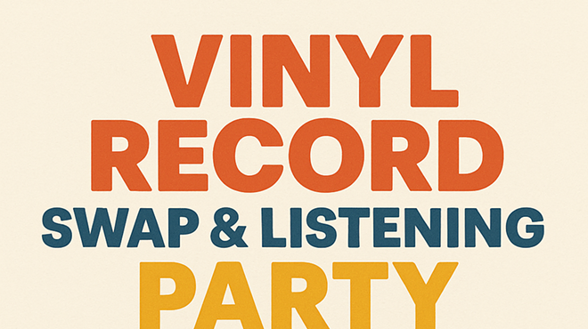 Image: Vinyl Record Swap & Listening Party