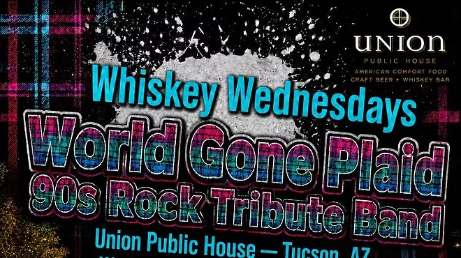 Image: Whiskey Wednesdays: World Gone Plaid LIVE at Union Public House 8/12/2026