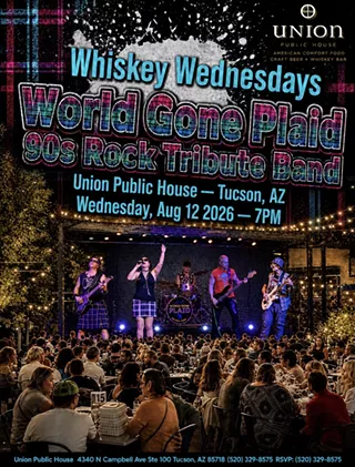 Image: 🎸 Whiskey Wednesdays: World Gone Plaid LIVE at Union Public House! 8/12/2026