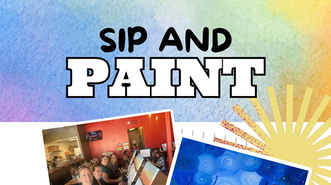 Image: Wildflower Meadow Paint and Sip in Oro Valley