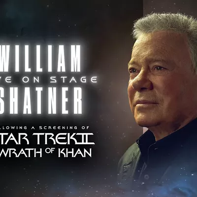 Image: William Shatner Live On Stage with Star Trek II: The Wrath of Khan