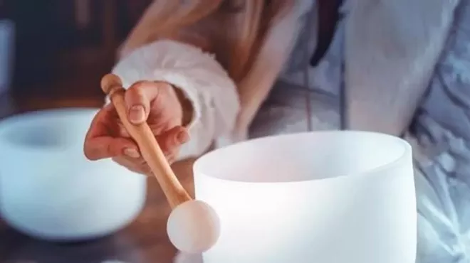 Image: Yoga W/Crystal Bowls